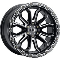 Vision Off Road Wheel 405 Korupt Gloss Black Milled