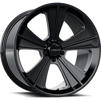 American Muscle Wheel V327 Missile Gloss Black Milled - 20x11