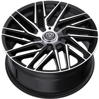 Edge Wheels Wheel 355MB Gloss Black Machined Face