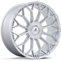 Asanti Black Wheel AB051 ENVOY Gloss Silver W/ Brushed Face