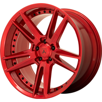 Asanti Black Wheel ABL-33 REIGN Red