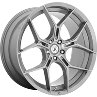 Asanti Black Wheel ABL-37 MONARCH Titanium Brushed