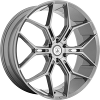 Asanti Black Wheel ABL-38 MONARCH TRUCK Titanium Brushed