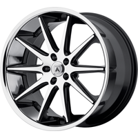 Asanti Black Wheel AF157 Custom - 24x9 - 5x120 Bolt Pattern - 32 Offset Rims