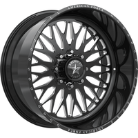 American Force Wheel AFW EXTORT SS Gloss Black - 24x12 - 8x165.1 Bolt Pattern - -40 Offset Rims