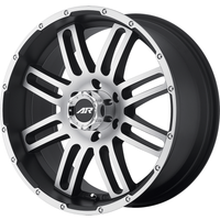 American Racing Wheel AR901 Machined Black - 20x9 - 6x139.7 Bolt Pattern