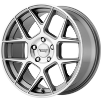 American Racing Wheel AR913 APEX Machined Gunmetal - 20x10 - 5x114.3 Bolt Pattern - 40 Offset Rims