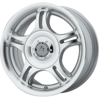 American Racing Wheel AR95T Machined W/ Clear Coat