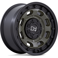 Black Rhino Wheel ATLAS Green w Black Lip