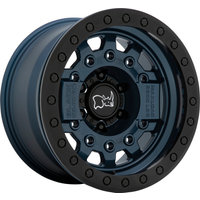 Black Rhino Wheel AVENGER BEADLOCK Blue w Black Lip - 17x8.5 - 6x139.7 Bolt Pattern