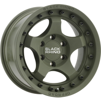 Black Rhino Wheel BANTAM Green - 18x9 - 6x139.7 Bolt Pattern - 12 Offset Rims