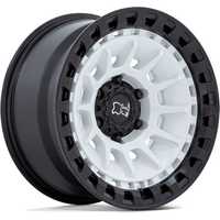 Black Rhino Wheel BARRAGE Gloss White w Black