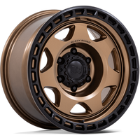 Black Rhino Wheel BR018 VOYAGER Matte Bronze W/ M-black Lip - 17x8.5