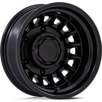 Black Rhino Wheel BR019 ALISO DUALLY Matte Black - 16x6 - 6x205 Bolt Pattern