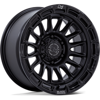 Black Rhino Wheel BR025 RIVAL Matte Black W/ Gloss Blk-lp
