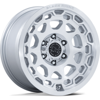Black Rhino Wheel BR026 CONGO Machined Silver - 17x8.5