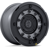 Black Rhino Wheel BR027 ARX Gun Black W/ Matte Black Ring