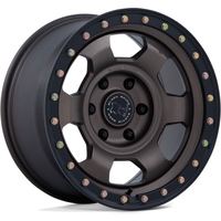 Black Rhino Wheel BR029 TROOPER Burnt Bronze W/ Matte Blk-lp - 17x8.5