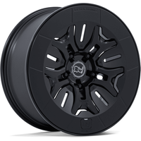Black Rhino Wheel BR406 ROCKLEDGE Matte Black - 20x8.5 - 5x139.7 Bolt Pattern - 35 Offset Rims