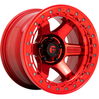 Fuel Wheel D123 BLOCK BEADLOCK Red