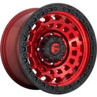 Fuel Wheel D632 ZEPHYR Gloss Red Black
