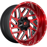 Fuel Wheel D691 TRITON Red Milled