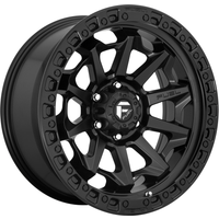 Fuel Wheel D694 COVERT Army Green W/ M-gnmtl Ring - 16x8 - 5x139.7 Bolt Pattern - -10 Offset Rims
