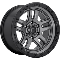 Fuel Wheel D701 AMMO Matte Gunmetal Black Bead Ring