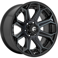 Fuel Wheel D704 SIEGE Gloss Mach Double Dark Tint - 20x10 - 8x180 Bolt Pattern - -18 Offset Rims