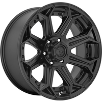 Fuel Wheel D706 SIEGE Matte Black - 20x9 - 6x139.7 Bolt Pattern - 1 Offset Rims
