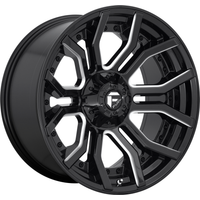 Fuel Wheel D711 RAGE Gloss Black Milled