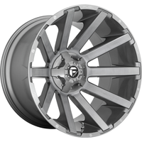 Fuel Wheel D714 CONTRA PLATINUM Gunmetal Brushed Tinted