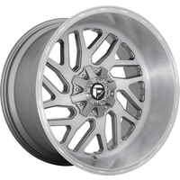 Fuel Wheel D715 TRITON PLATINUM Gunmetal Brushed Tinted - 26x12 - 8x170 Bolt Pattern - -44 Offset Rims