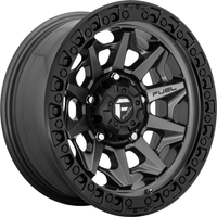 Fuel Wheel D716 COVERT Matte Gunmetal Black Bead Ring
