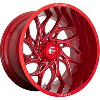 Fuel Wheel D742 RUNNER Red Milled