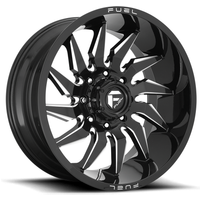 Fuel Wheel D744 SABER Gloss Black Milled