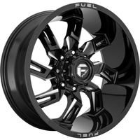 Fuel Wheel D747 LOCKDOWN Gloss Black Milled