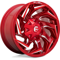 Fuel Wheel D754 REACTION Red Milled