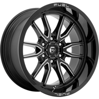 Fuel Wheel D761 CLASH Gloss Black Milled
