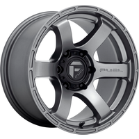 Fuel Wheel D767 RUSH Gunmetal