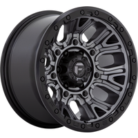 Fuel Wheel D825 TRACTION Gunmetal w Black