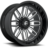 Fuel Forged Wheel DB66 FFC66 Gloss Black Milled - 22x12 - 8x170 Bolt Pattern - -51 Offset Rims