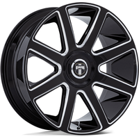 Dub Wheel DC273 PULL Gloss Black Milled