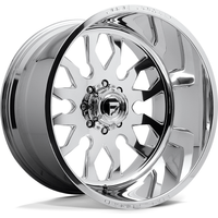 Fuel Forged Wheel DD37 FF37 Polished - 22x10 - 6x139.7 Bolt Pattern - -25 Offset Rims