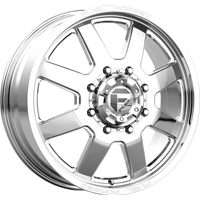 Fuel Forged Wheel DE09 FF09D Polished - 24x8.5 - 10x225 Bolt Pattern - 105 Offset Rims