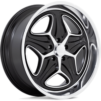 Foose Wheel F171 MERLOT Gloss Black Machined