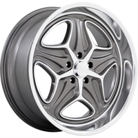 Foose Wheel F172 MERLOT Machined Gunmetal