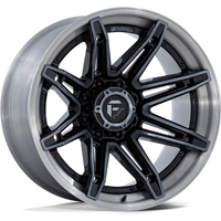 Fuel Wheel FC401 BRAWL Gloss Black Brushed Dark Tint