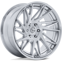 Fuel Wheel FC405 DYNAMO Gloss Silver Brushed W/ Chr-lp