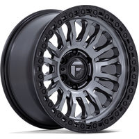 Fuel Wheel FC857 RINCON Matte Gunmetal W/ M-black Lip